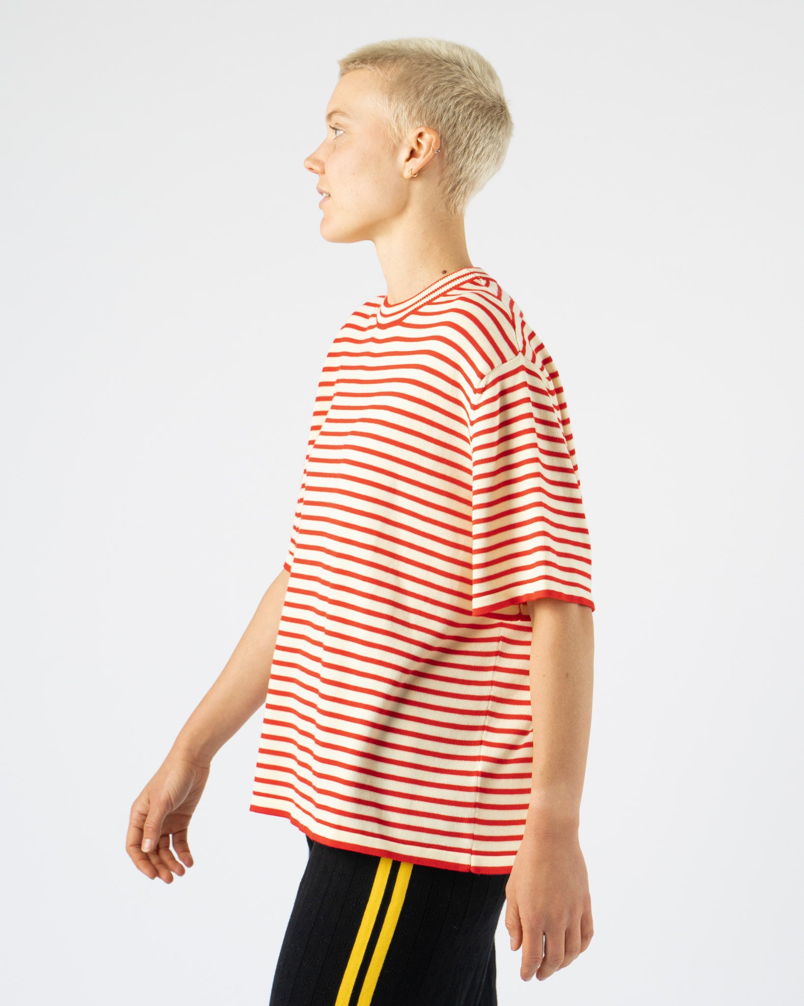 Cordera Organic Cotton Oversized Striped T-Shirt