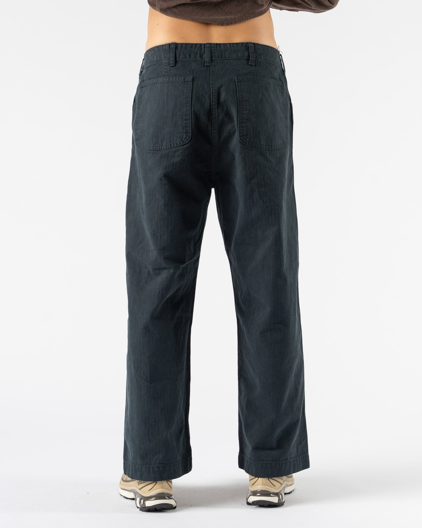 orSlow USMC HB Wide Fit Utility Trousers Navy