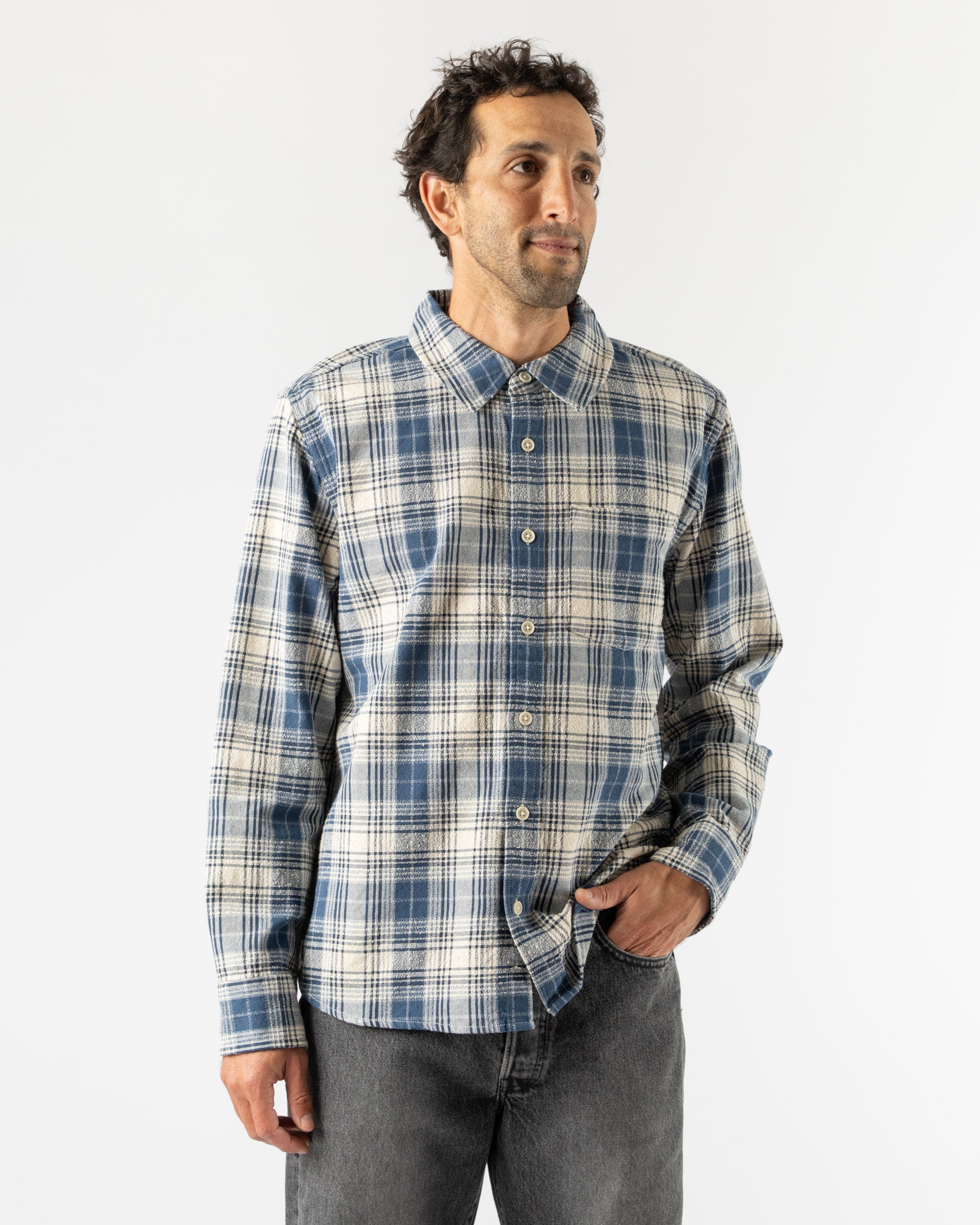 Corridor Equinox LS Shirt in Navy