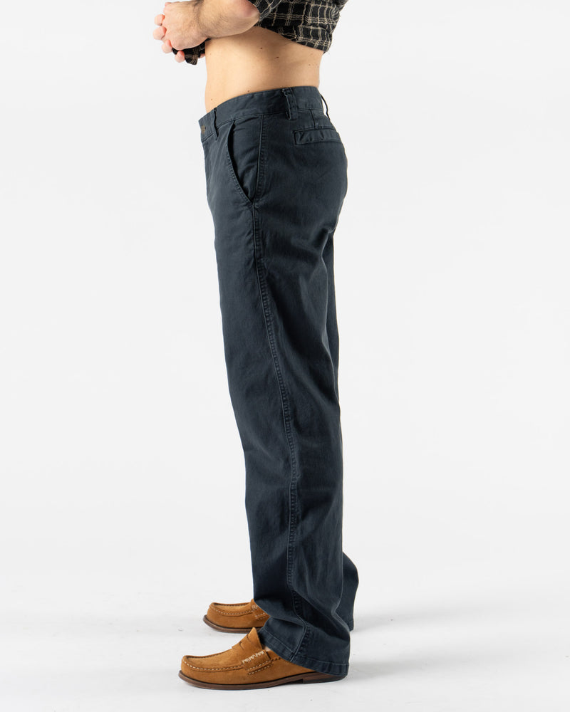 Corridor Heavy Twill Trouser in Navy