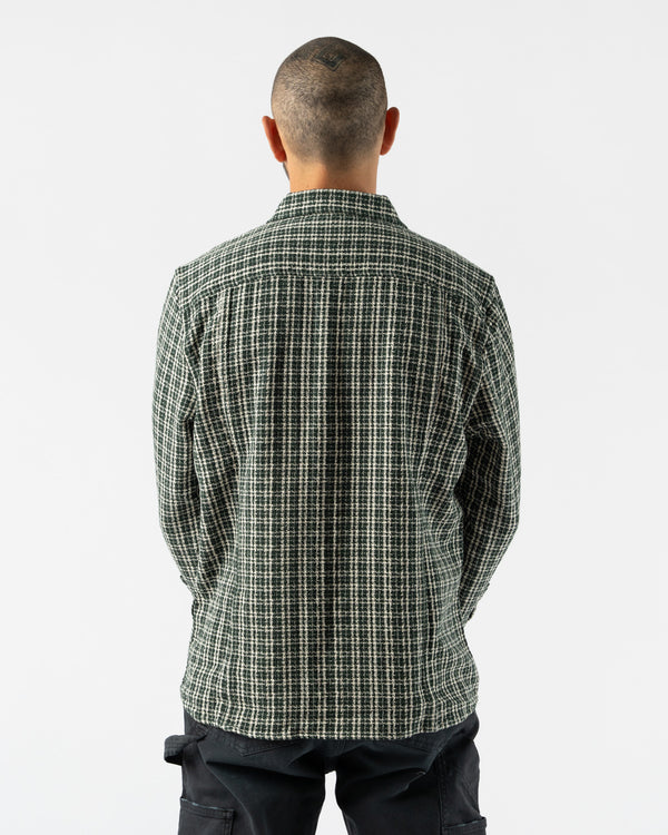 Corridor Snow Check Long Sleeve in Green