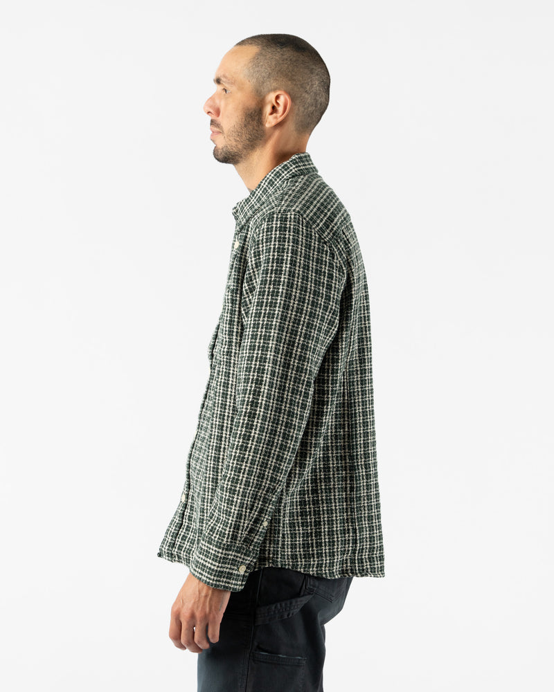 Corridor Snow Check Long Sleeve in Green