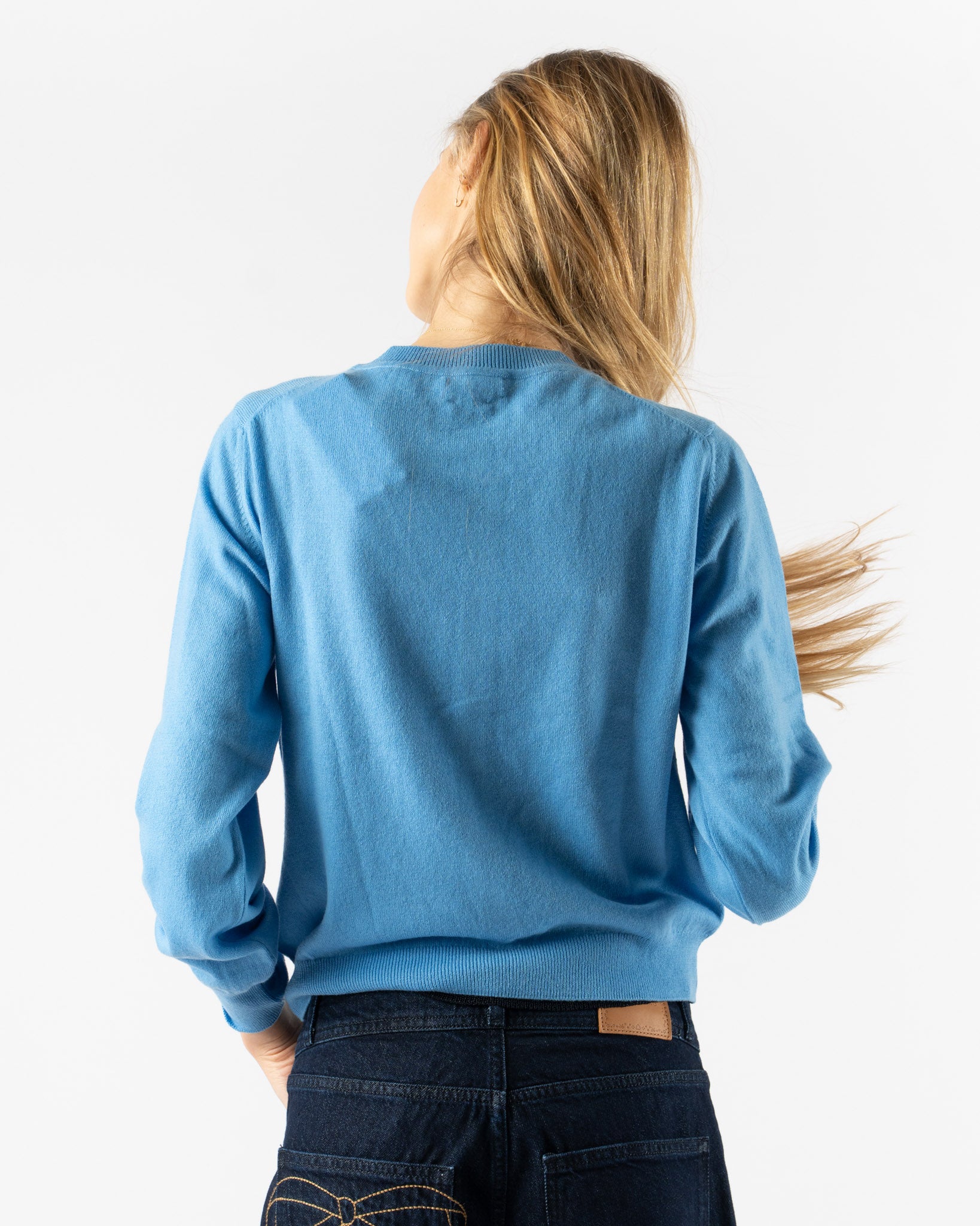 &Daughter Enya Cardigan in Blue