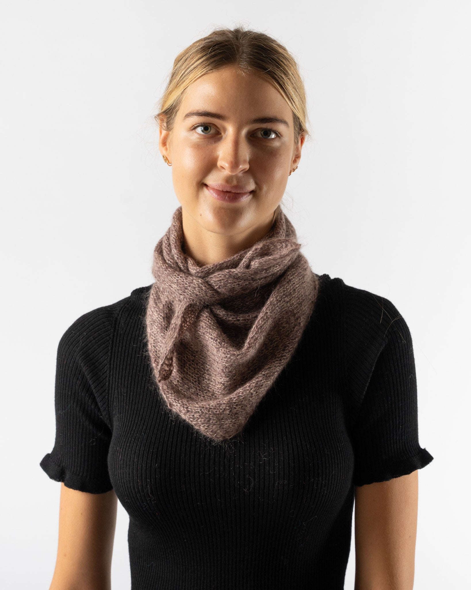 Dawson Street Dreamy Creamy Brown Scarf