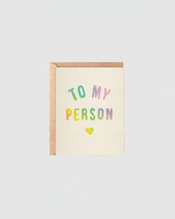 Daydream Prints To My Person Card