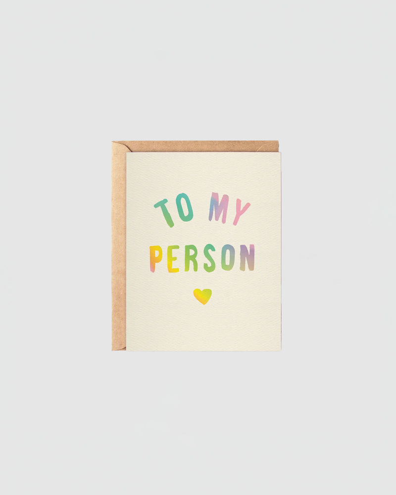 Daydream Prints To My Person Card