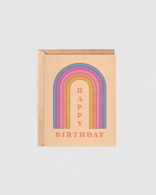 Daydream Prints Rainbow Birthday Card