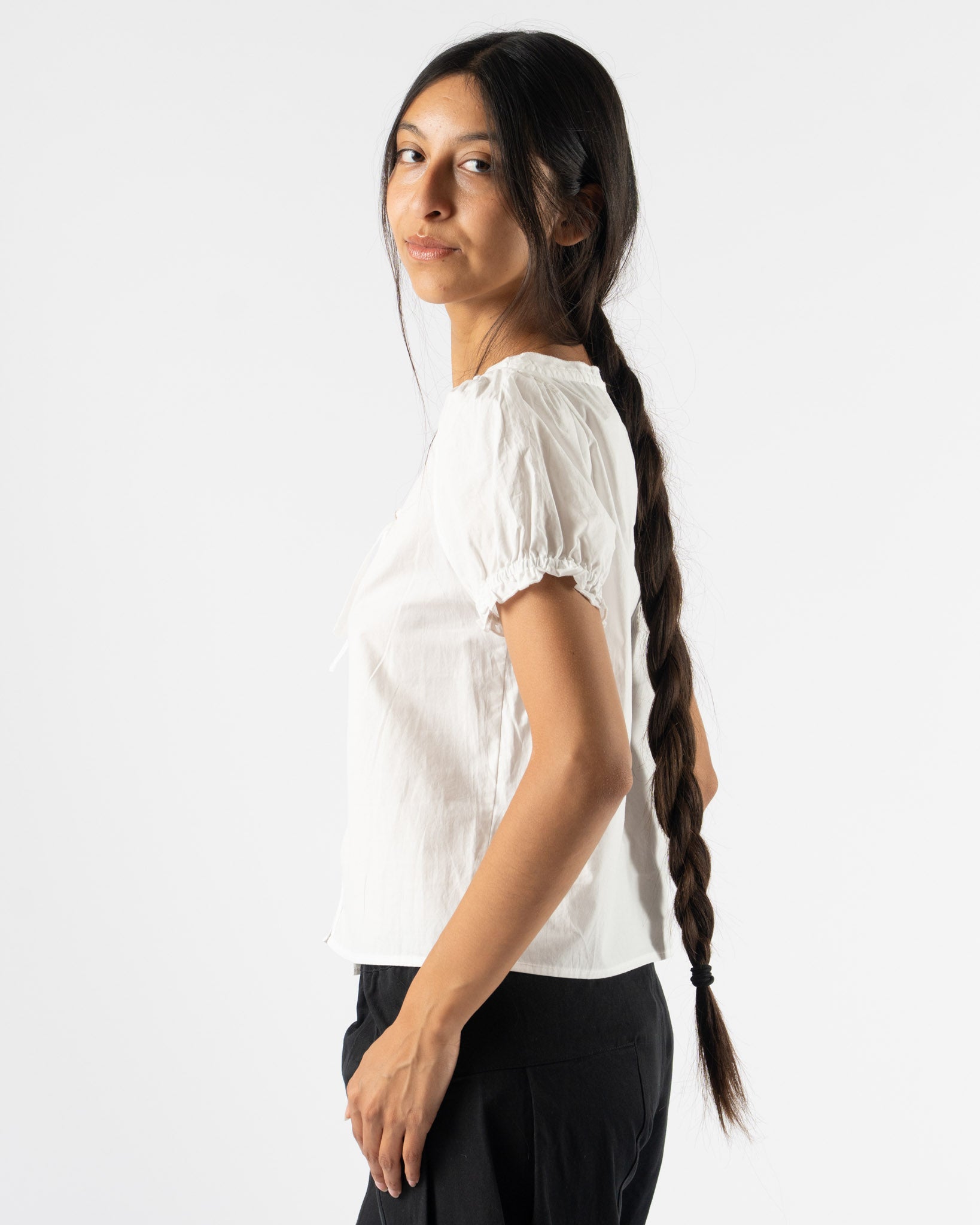 Deiji Studios Close Shirt in White