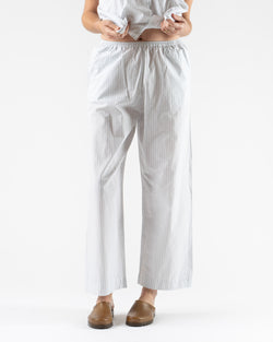 Deiji Studios Ease Trouser in Sage Stripe