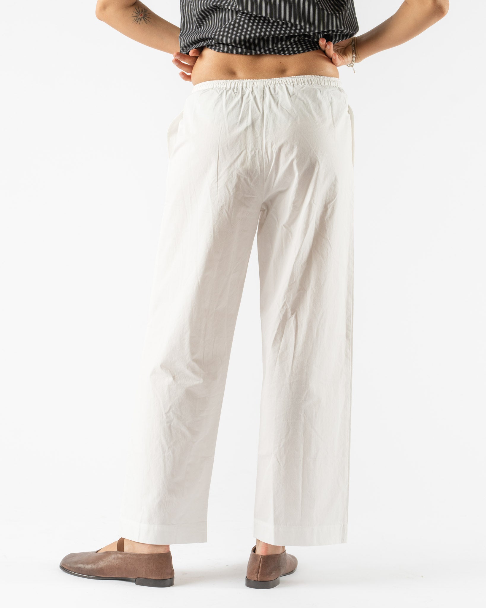 Deiji Studios Ease Trouser in White
