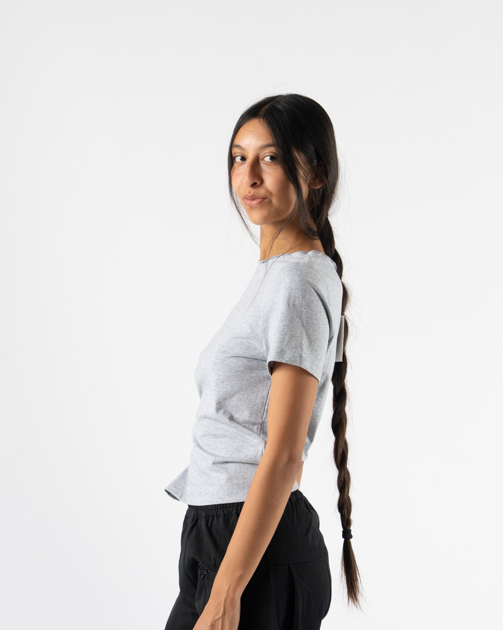 Deiji Studios Pinch Tee in Grey