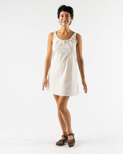 Deiji Studios Babylock Dress in White