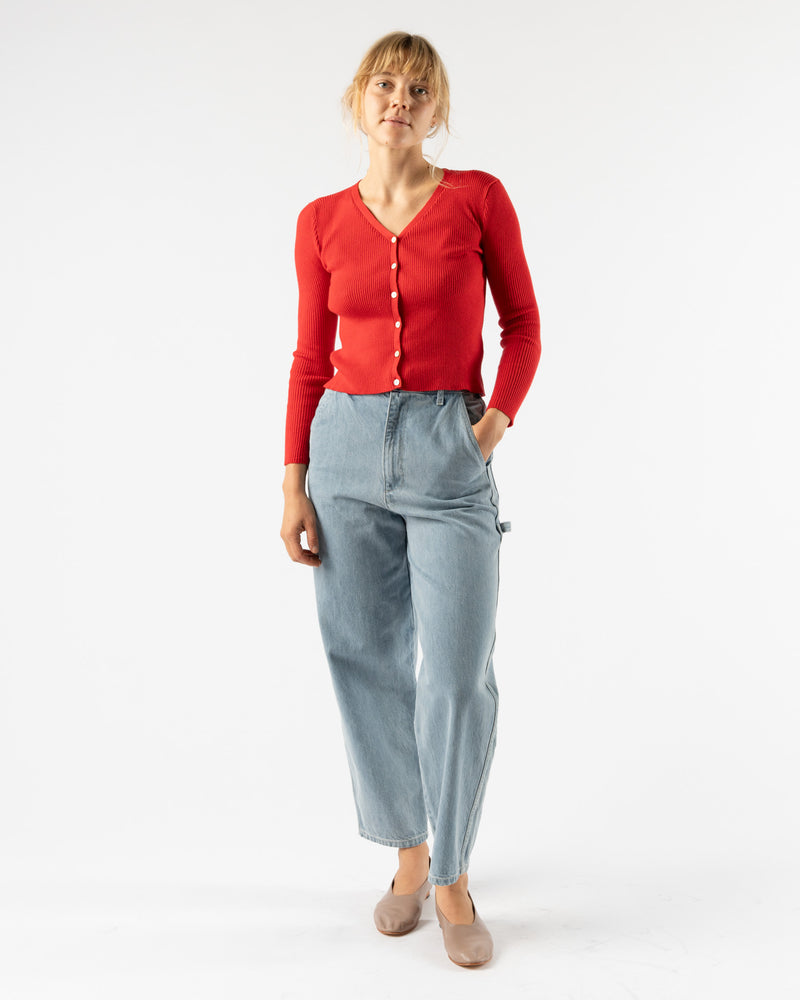 Shaina Mote Chore Pant in Mineral Blue