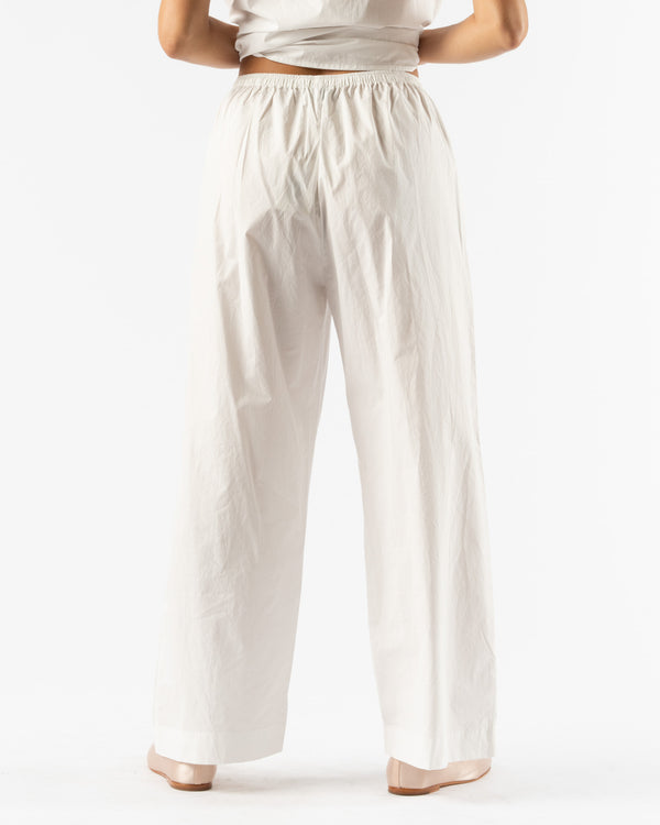 Deiji Studios Ease Trouser in White