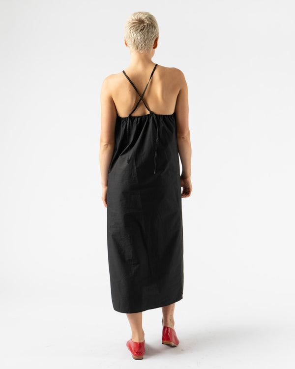 Deiji Studios Keyhole Midi Dress in Black