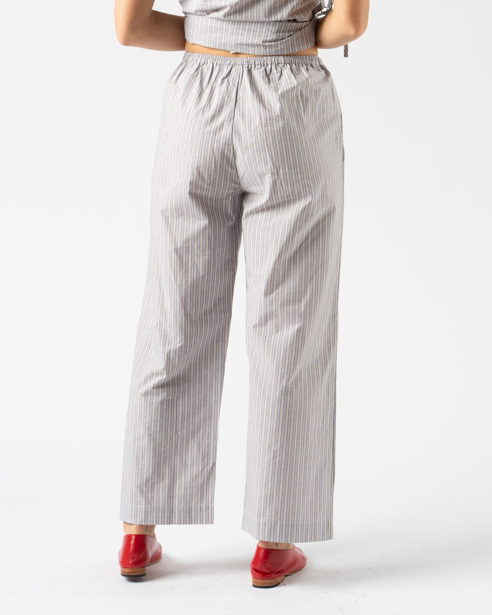 Deiji Studios Ease Trouser in Seas Stripe