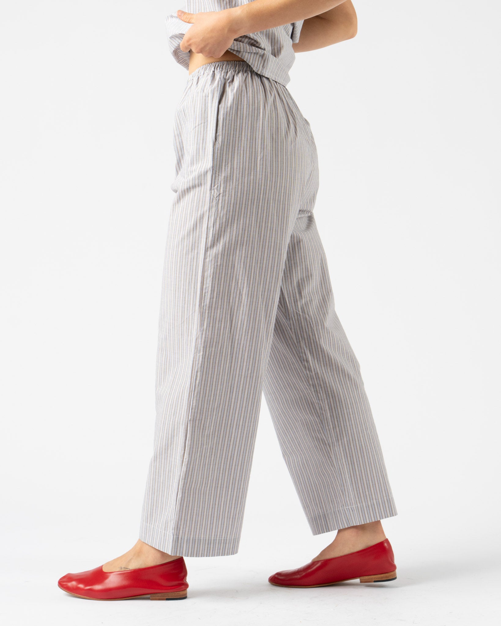 Deiji Studios Ease Trouser in Seas Stripe