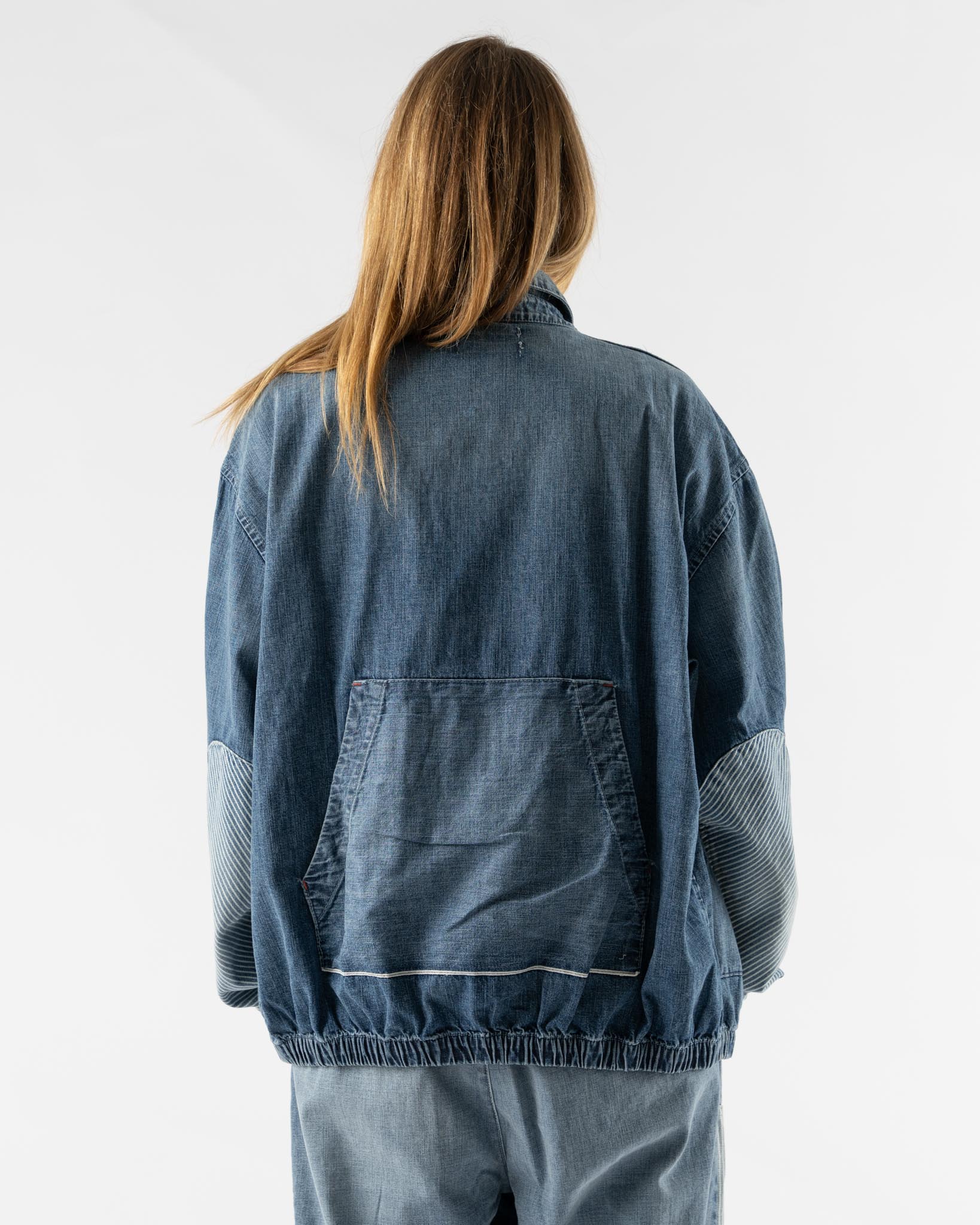 Dr. Collectors 8 oz. Denim Selvedge Jacket in Sunfaded
