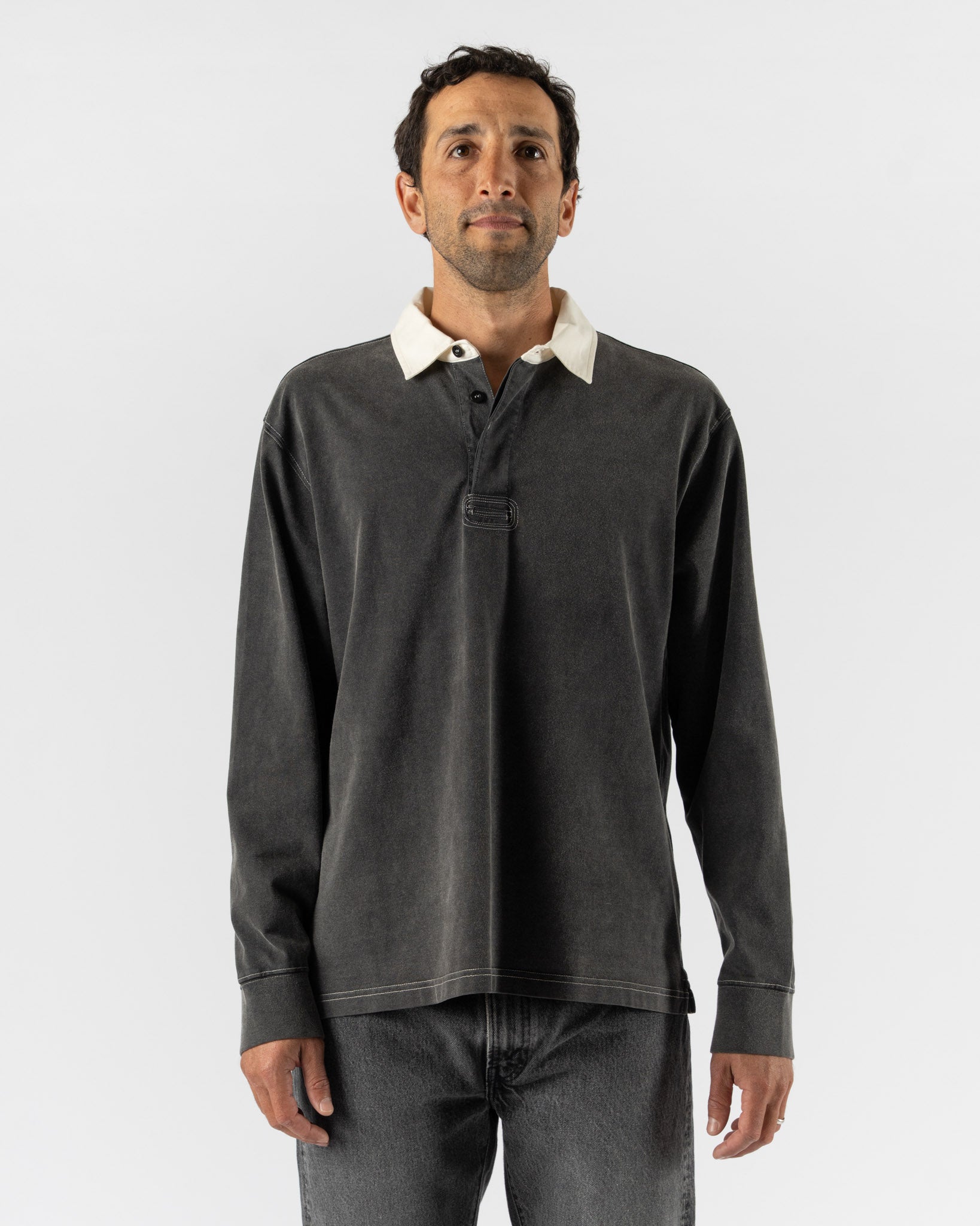 Corridor Rugby LS in Black