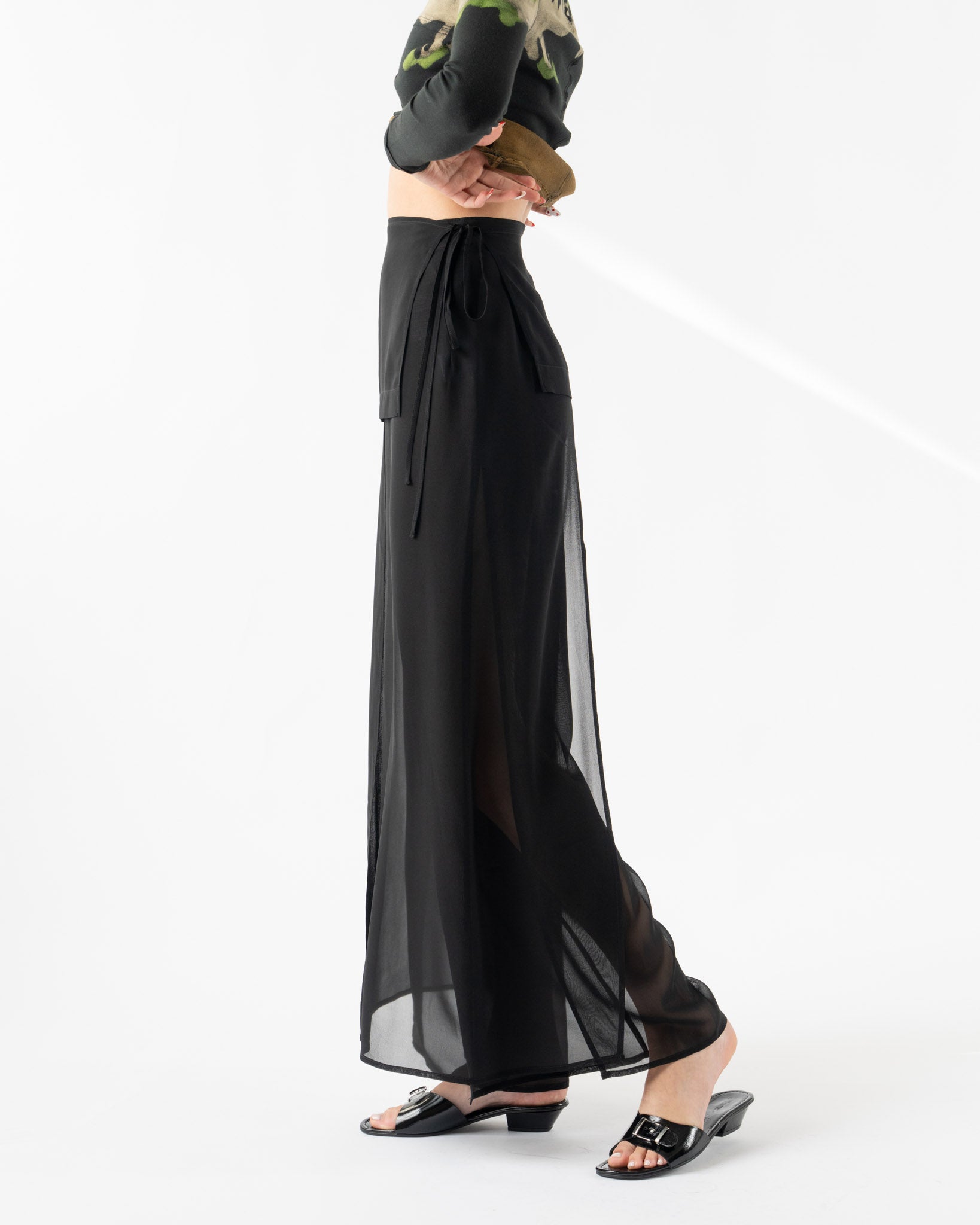 Eckhaus Latta Petal Pant in Ink Curated at Jake and Jones