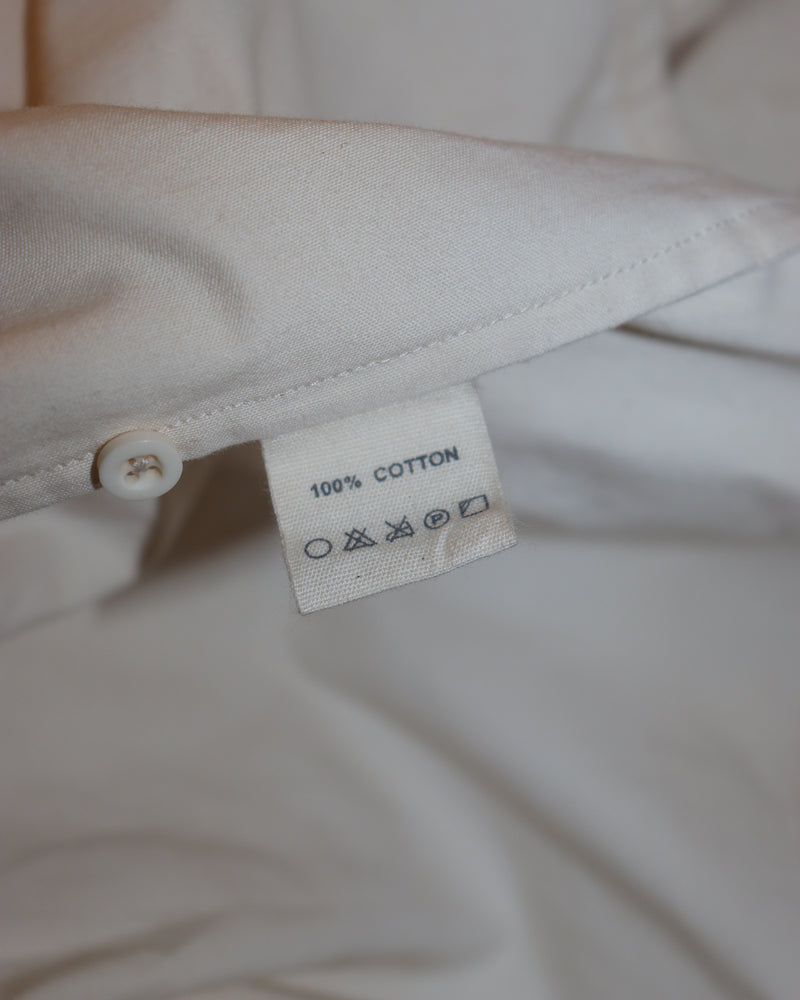 Pre-owned: EGG Trading Pleated Canvas Top