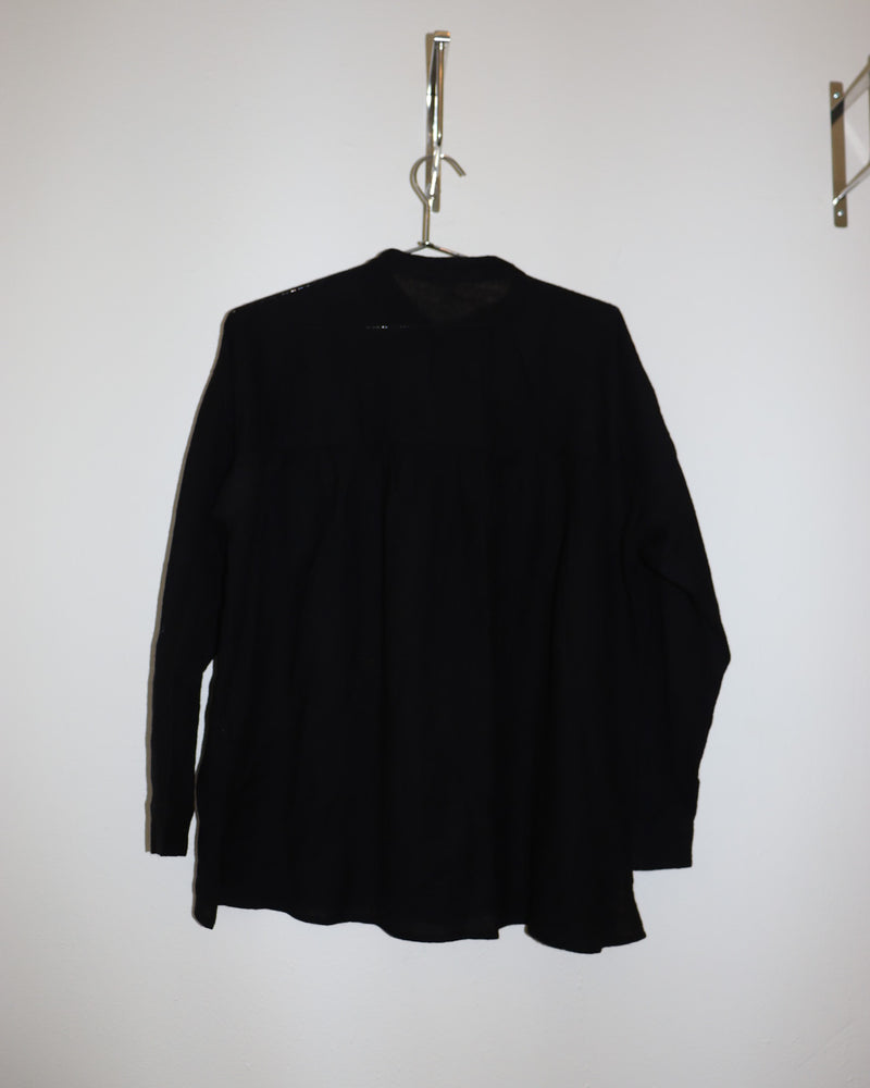 Pre-owned: Eileen Fisher Wool Button Up