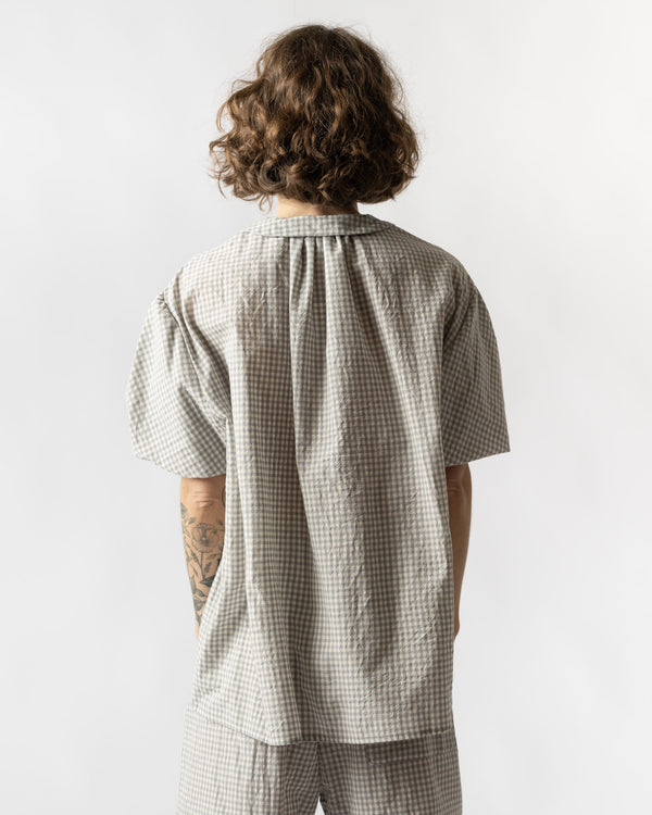 ELEPH Auntie Shirt in Grey Check