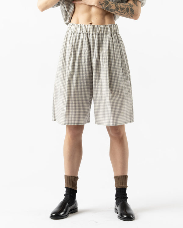 ELEPH Lucy Shorts in Grey Check