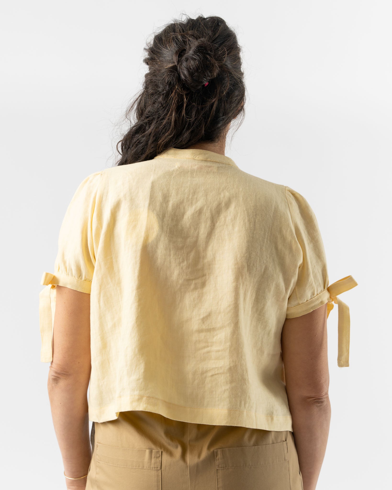 Emma Rothkopf Leila Blouse in Beurre