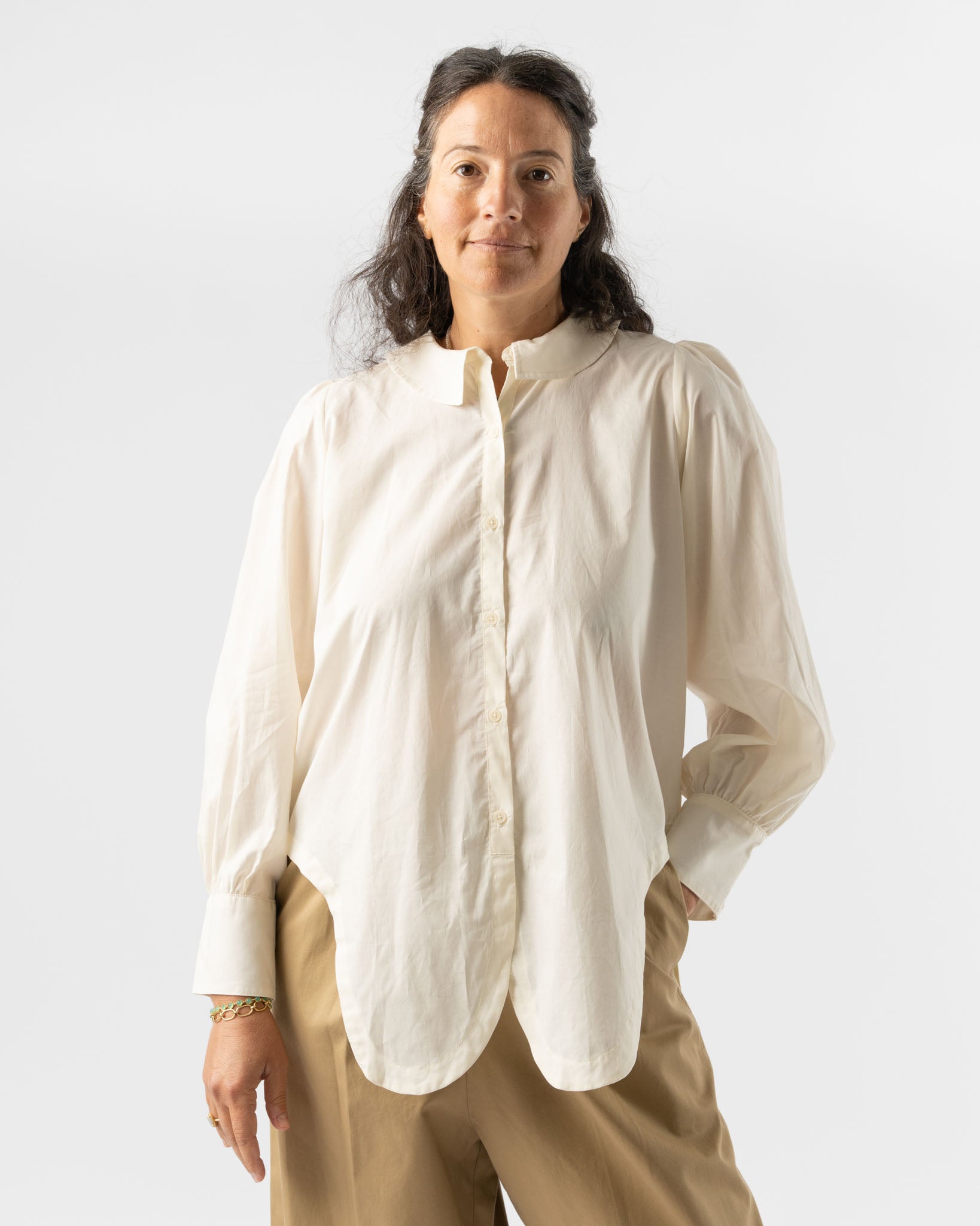 Emma Rothkopf Rayne Blouse in Cream