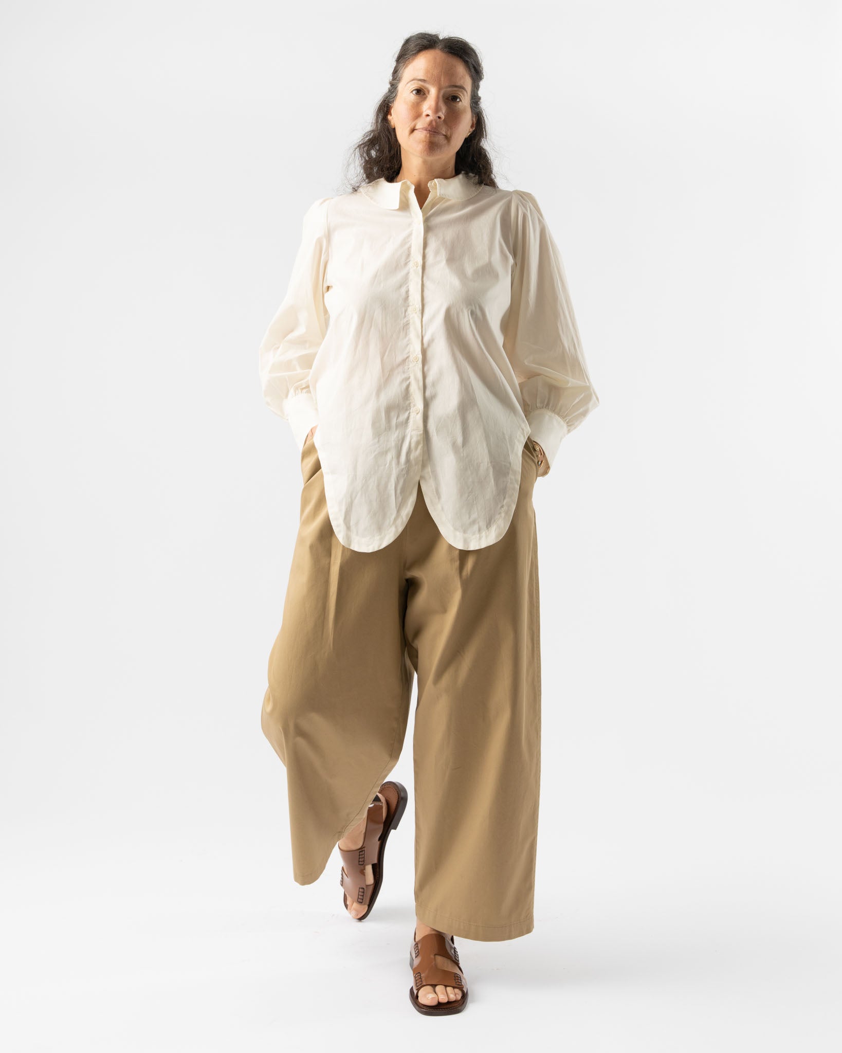 Emma Rothkopf Rayne Blouse in Cream