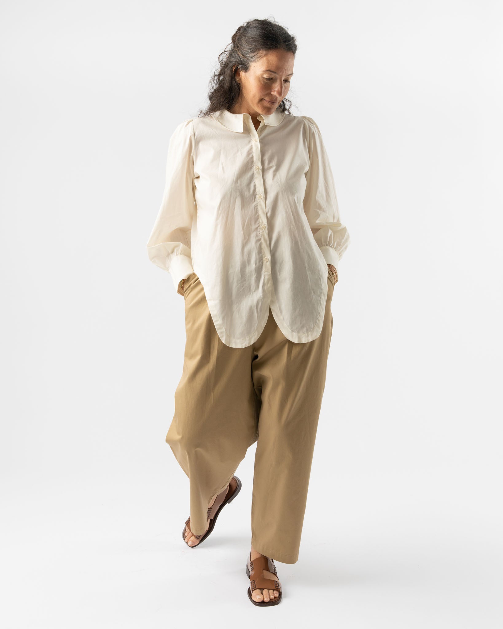Emma Rothkopf Rayne Blouse in Cream