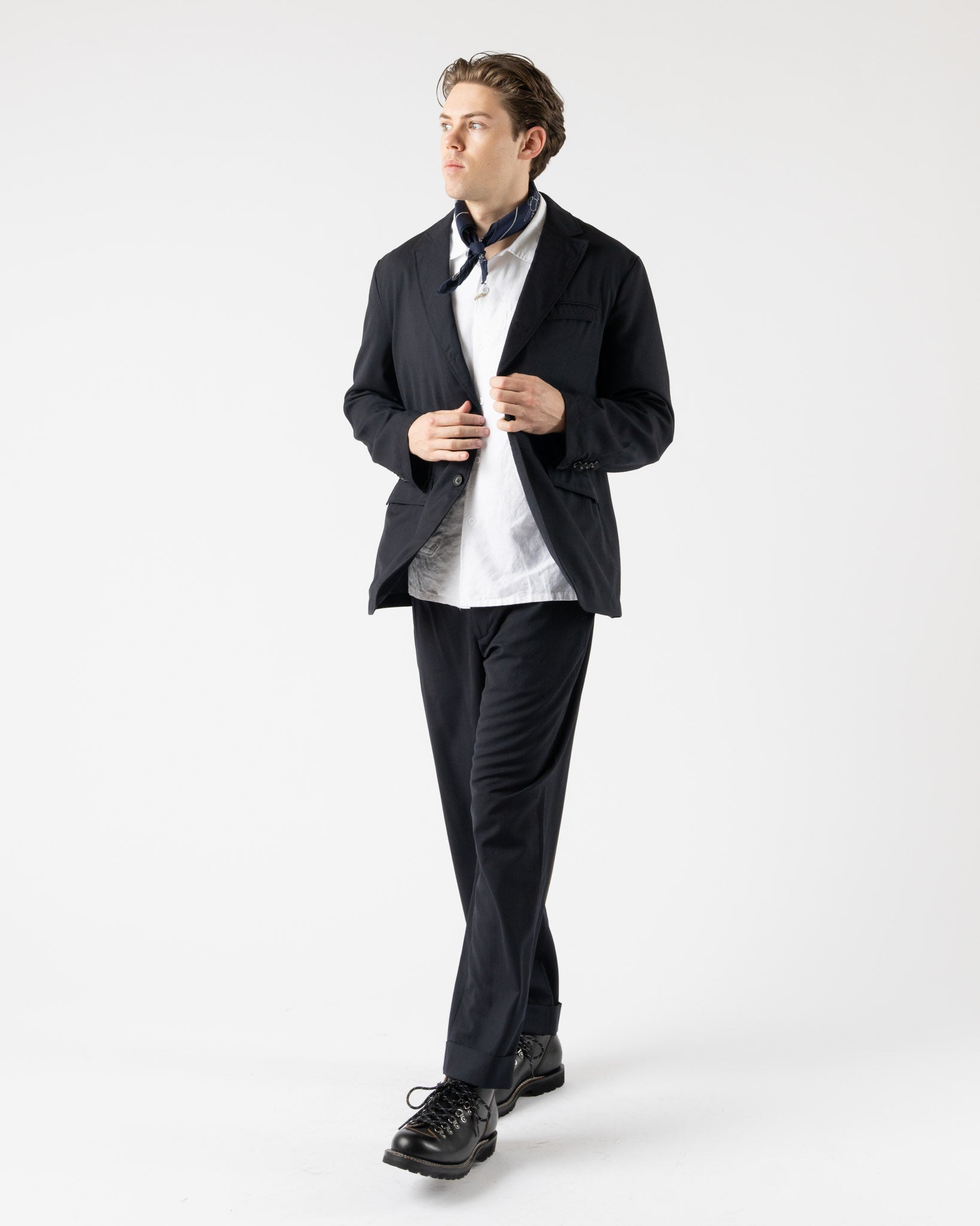 Engineered Garments Andover Pant in Dark Navy Curated at