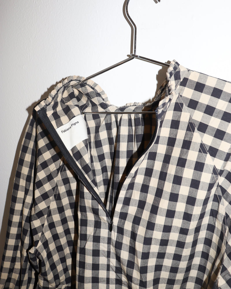 Pre-owned: Fabiana Pigna Check Amandie Shirt