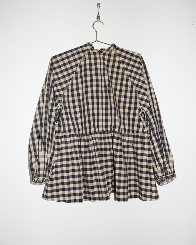 Pre-owned: Fabiana Pigna Check Amandie Shirt