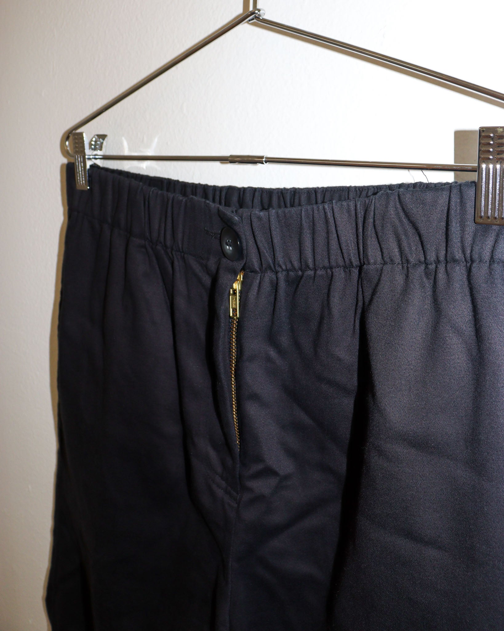 Pre-owned: Fabiana Pigna Wide Leg Cropped Trousers in Black