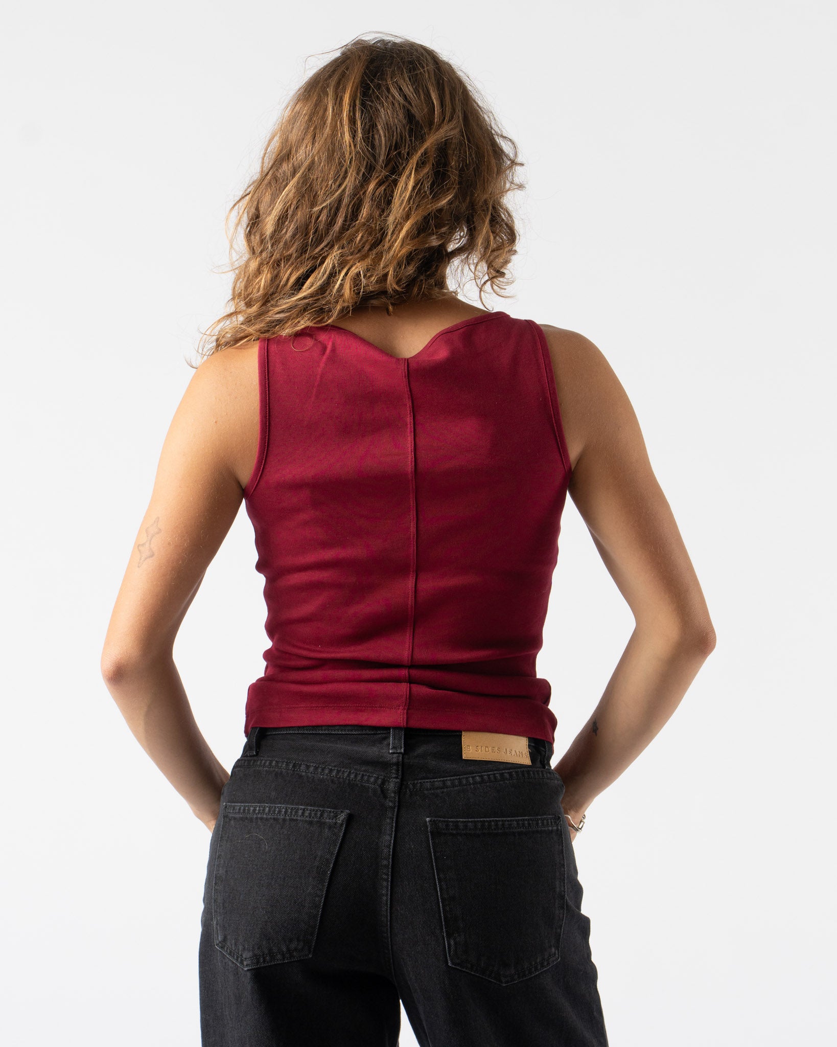 FLORE FLORE Timmi Tank in Cherry