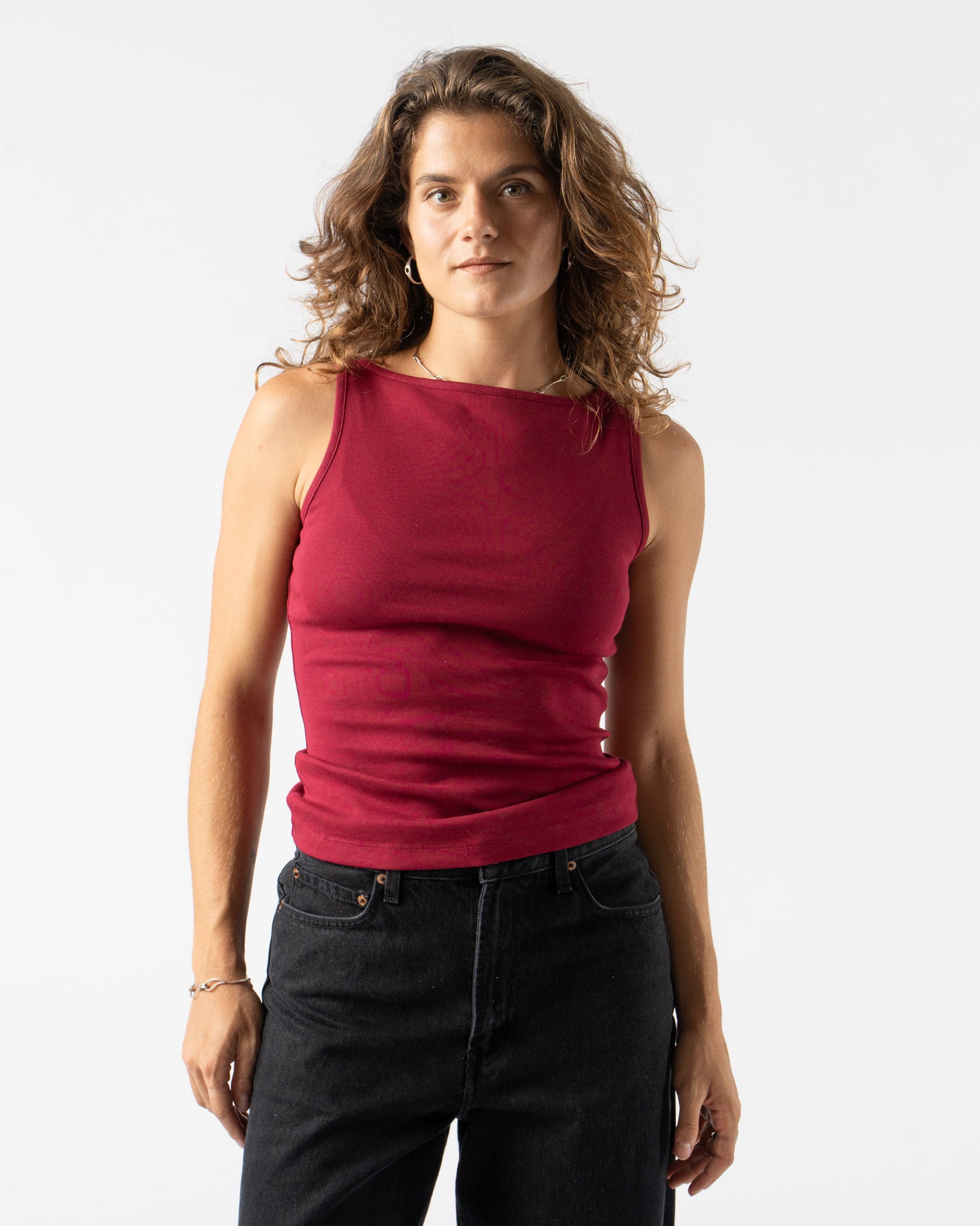 FLORE FLORE Timmi Tank in Cherry