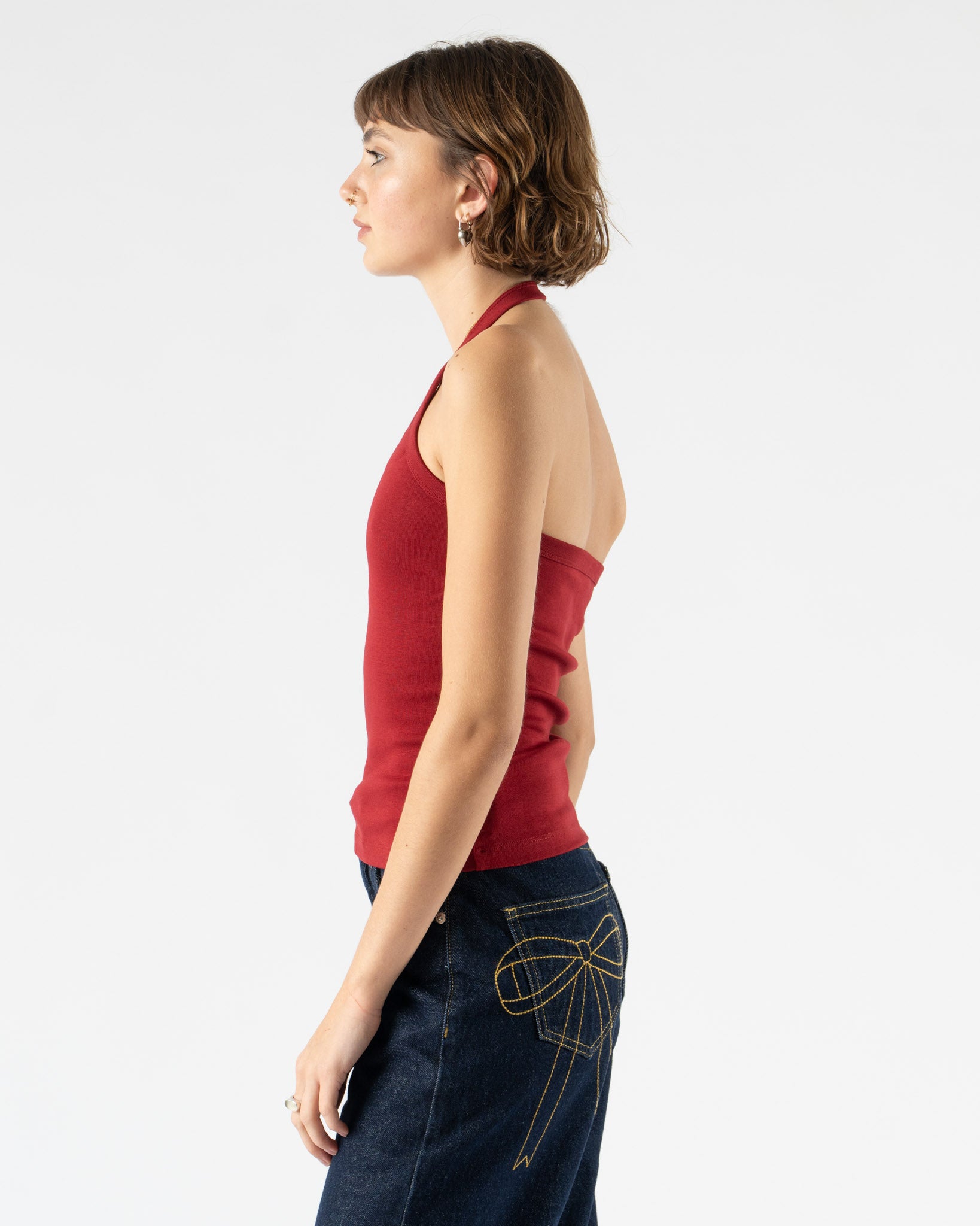 FLORE FLORE Angie Tank in Mulberry