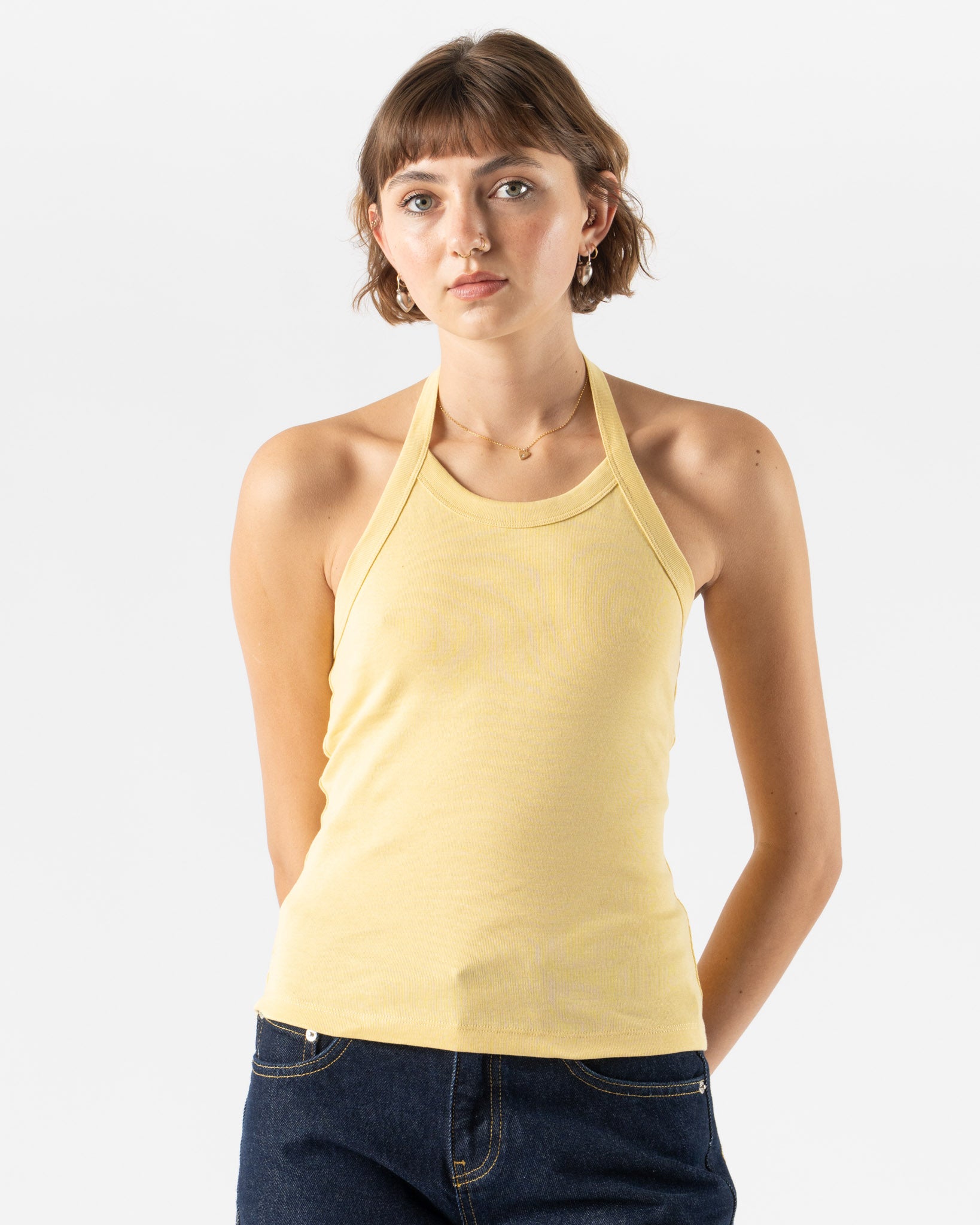 FLORE FLORE Angie Tank in Straw