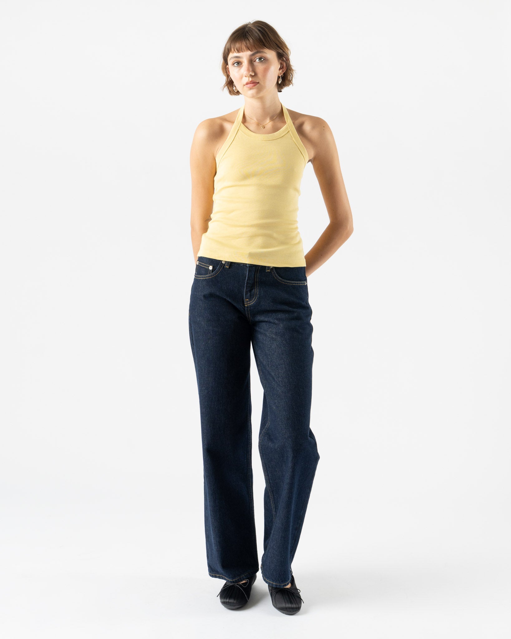 FLORE FLORE Angie Tank in Straw