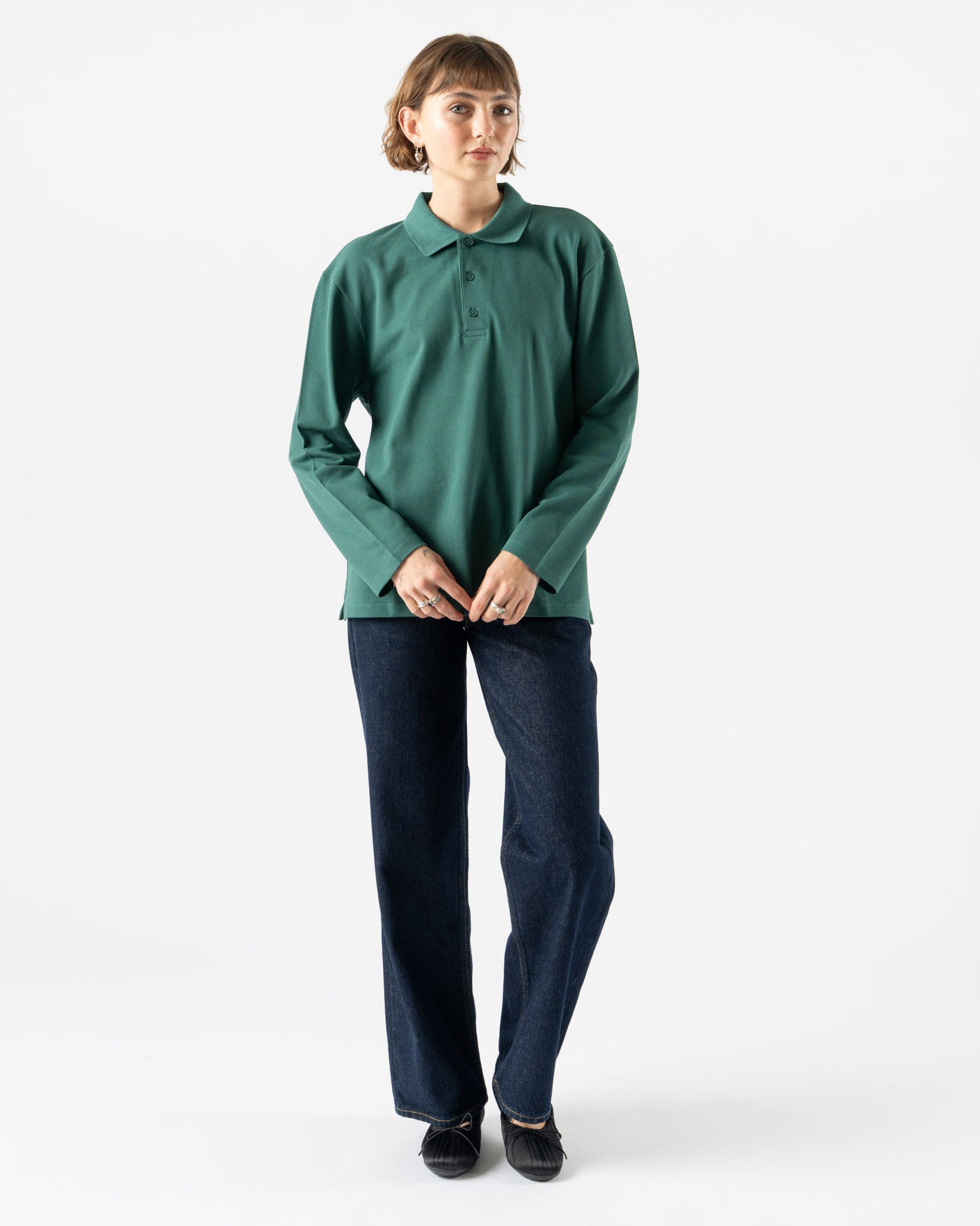 FLORE FLORE Diana Polo in Evergreen