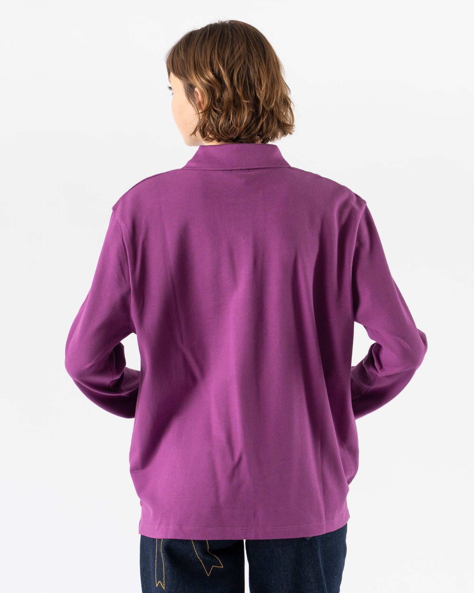 FLORE FLORE Diana Polo in Navy Curated at Jake and Jones