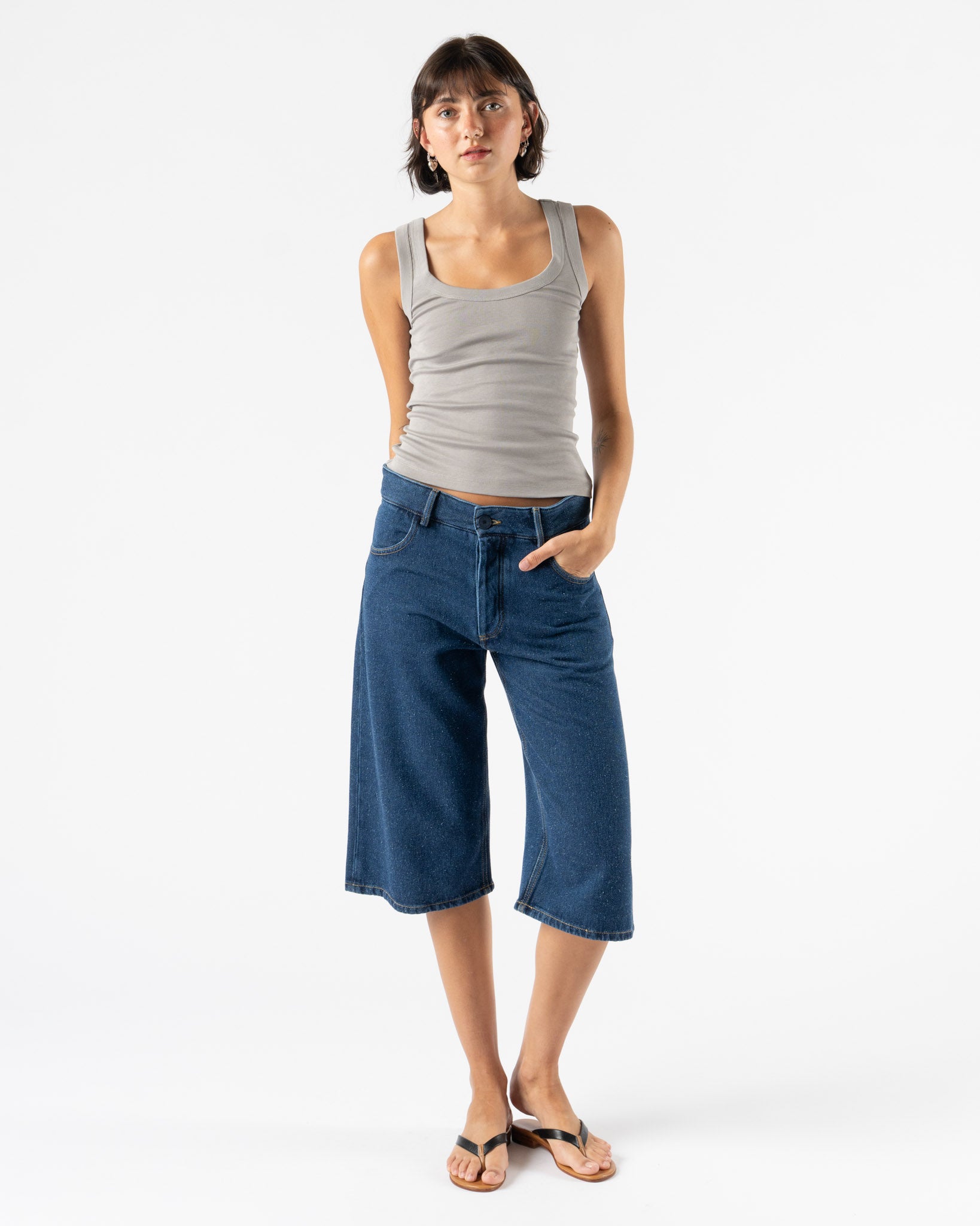 FLORE FLORE Hillie Tank in Mouse