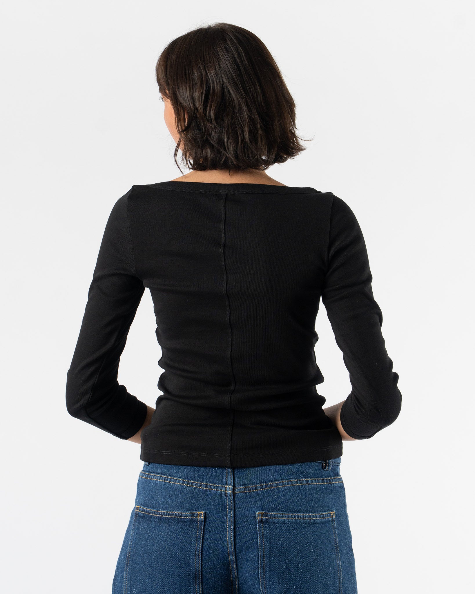 FLORE FLORE Steffi Tee in Black