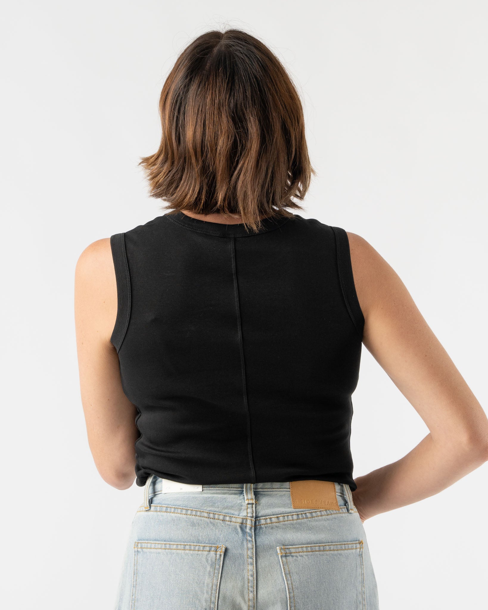 FLORE FLORE Esmé Tank in Black