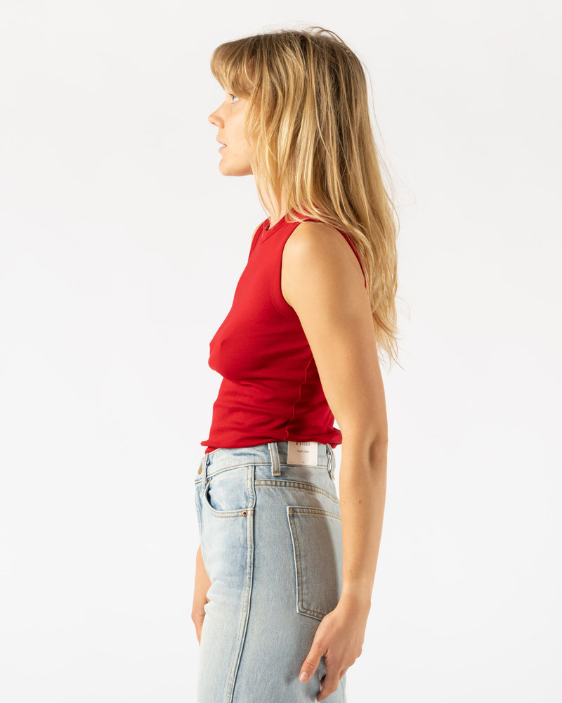 FLORE FLORE Esmé Tank in Red