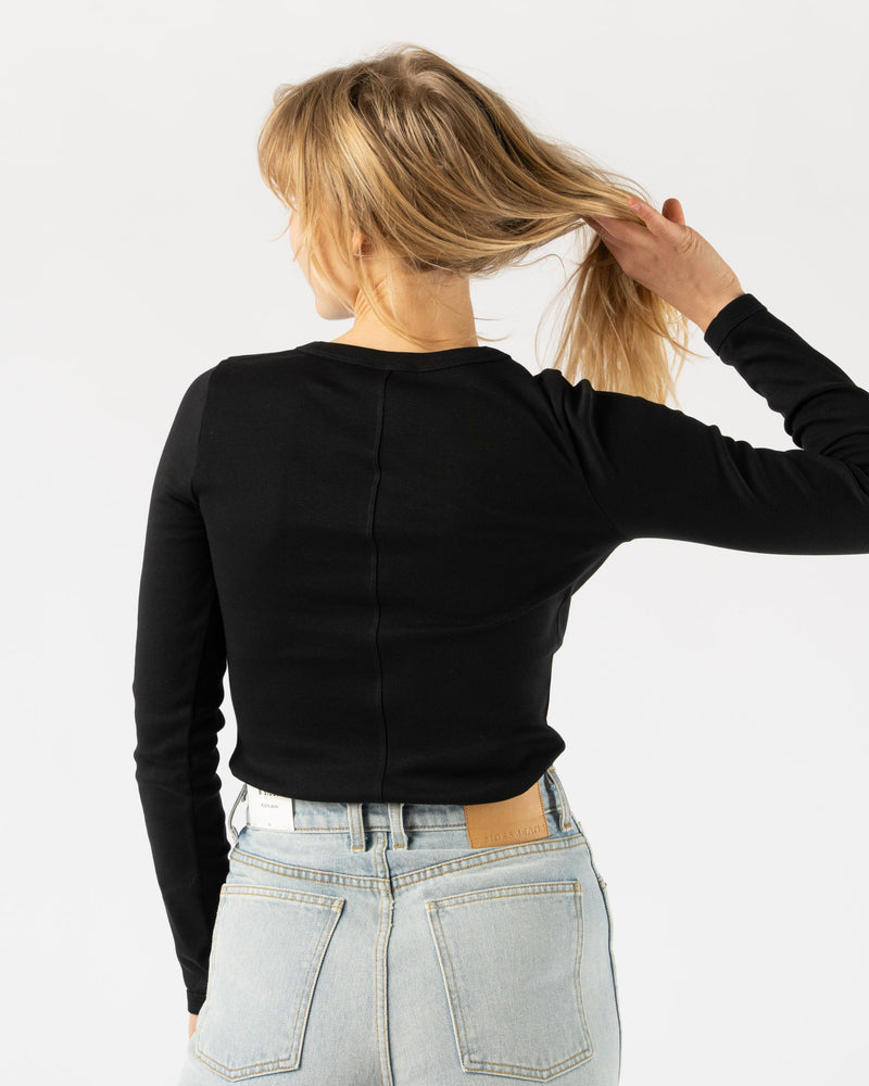 FLORE FLORE Olivia Long Sleeve in Black