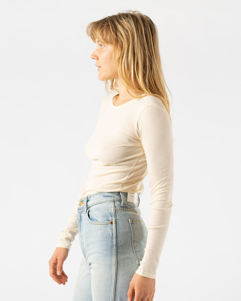 FLORE FLORE Olivia Long Sleeve in Off White