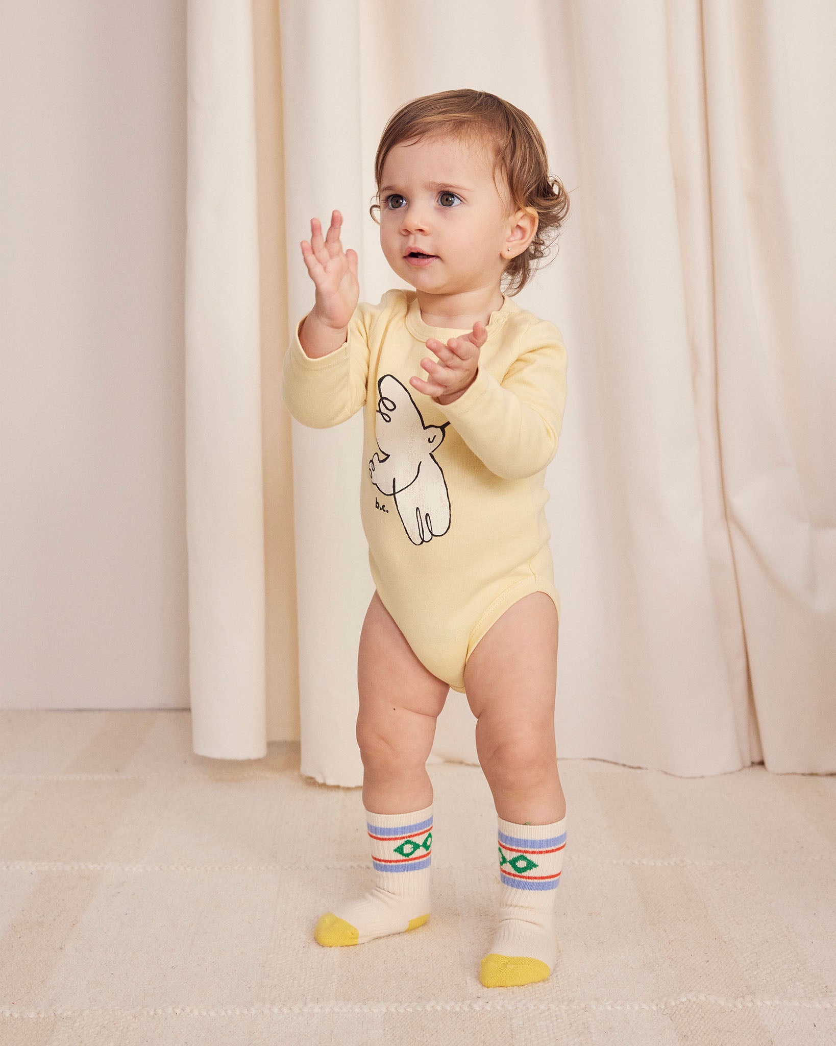 Bobo Choses Baby B.C. Diamond Long Socks